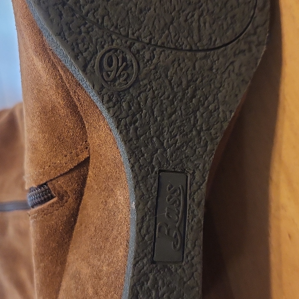 Bass Womens Shin Boots Size 9.5 - Picture 2 of 5